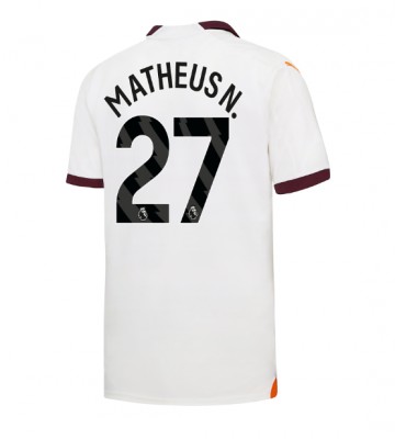 Manchester City Matheus Nunes #27 Bortatröja 2023-24 Kortärmad